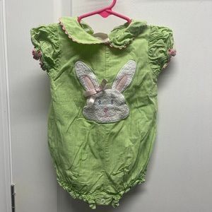 Easter bunny  onesie. Size 9 months.